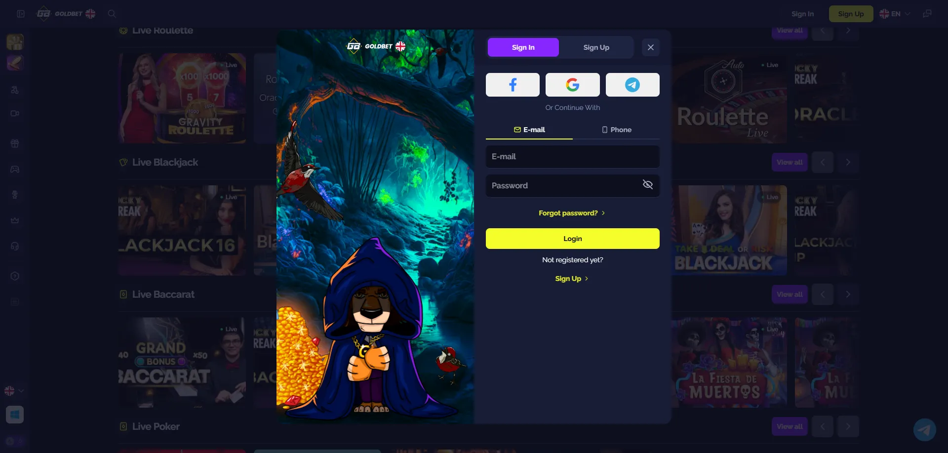 Verifica account KYC Goldbet.io &mdash; documenti richiesti